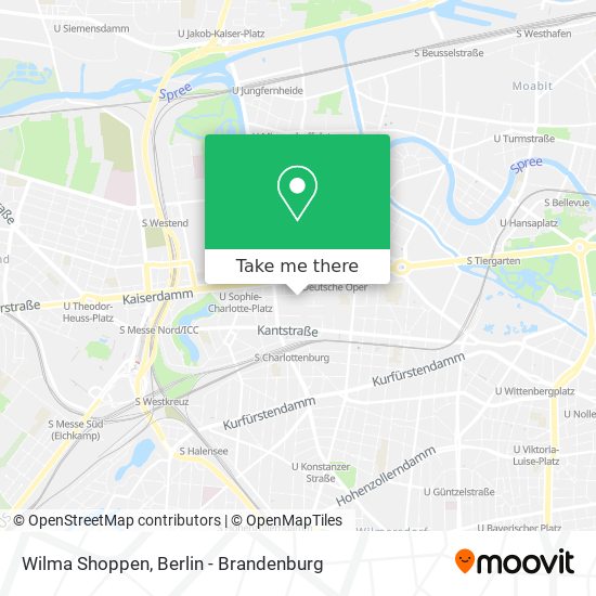 Wilma Shoppen map