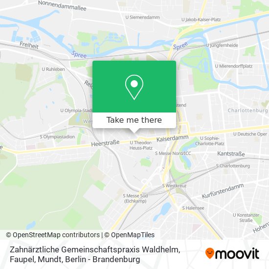Карта Zahnärztliche Gemeinschaftspraxis Waldhelm, Faupel, Mundt