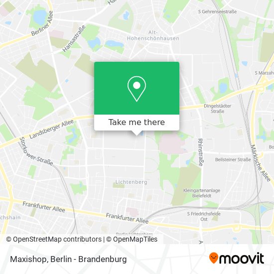 Maxishop map