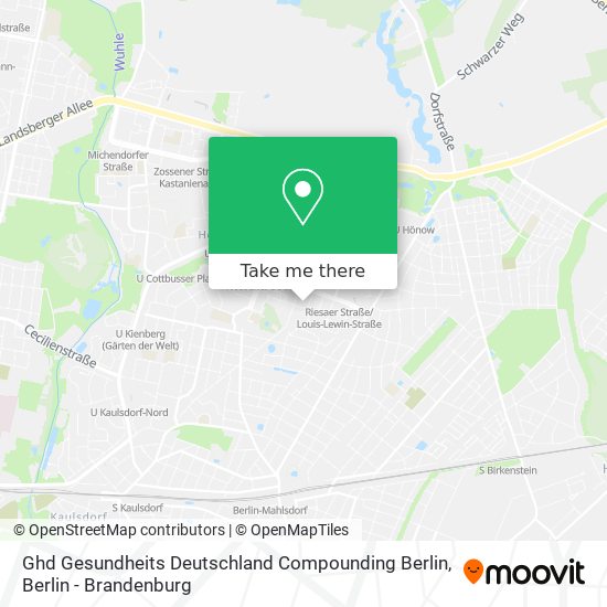 Ghd Gesundheits Deutschland Compounding Berlin map