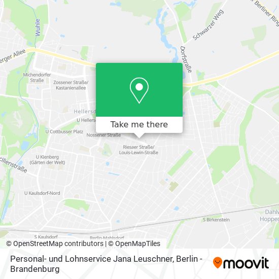 Personal- und Lohnservice Jana Leuschner map