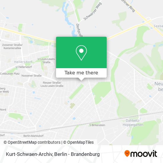 Kurt-Schwaen-Archiv map