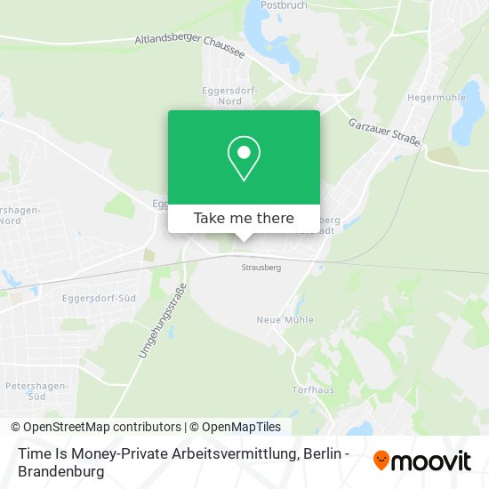 Time Is Money-Private Arbeitsvermittlung map