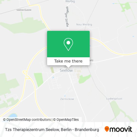 Tzs Therapiezentrum Seelow map