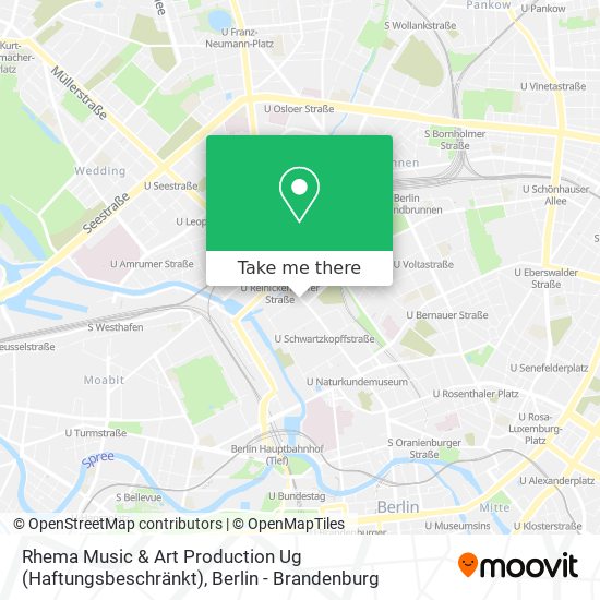 Rhema Music & Art Production Ug (Haftungsbeschränkt) map