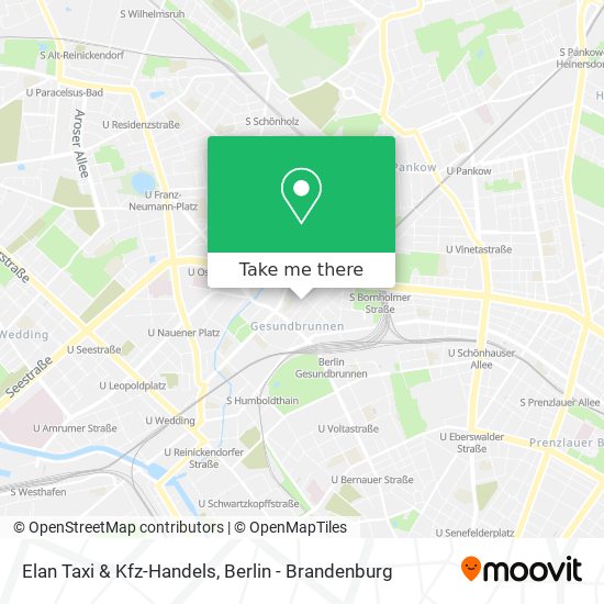 Elan Taxi & Kfz-Handels map