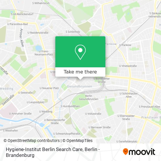 Hygiene-Institut Berlin Search Care map