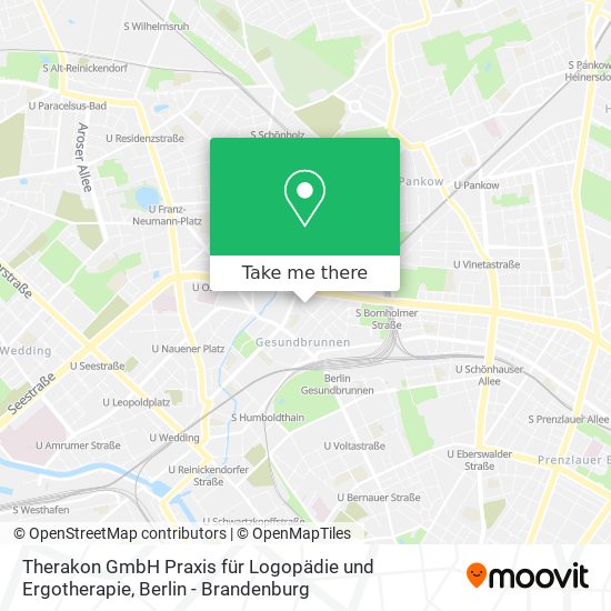 Therakon GmbH Praxis für Logopädie und Ergotherapie map