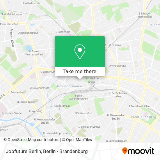 Jobfuture Berlin map