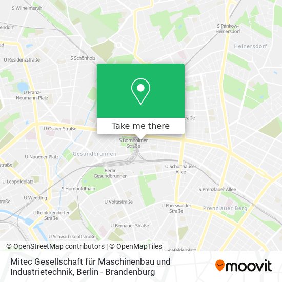 Mitec Gesellschaft für Maschinenbau und Industrietechnik map