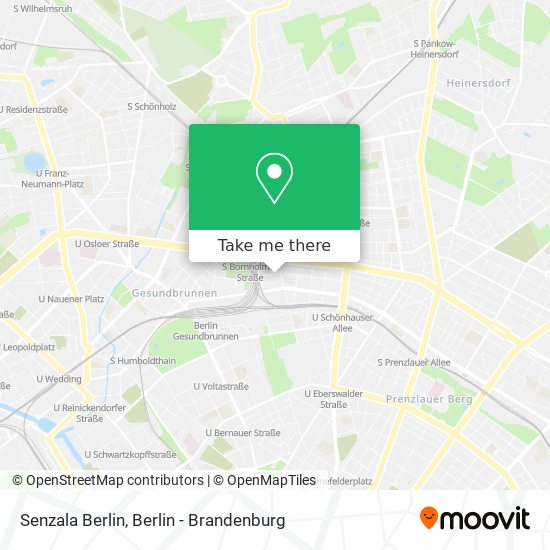 Senzala Berlin map