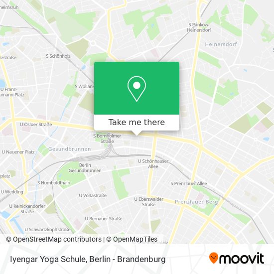 Iyengar Yoga Schule map