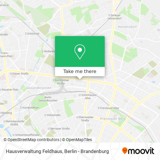 Hausverwaltung Feldhaus map