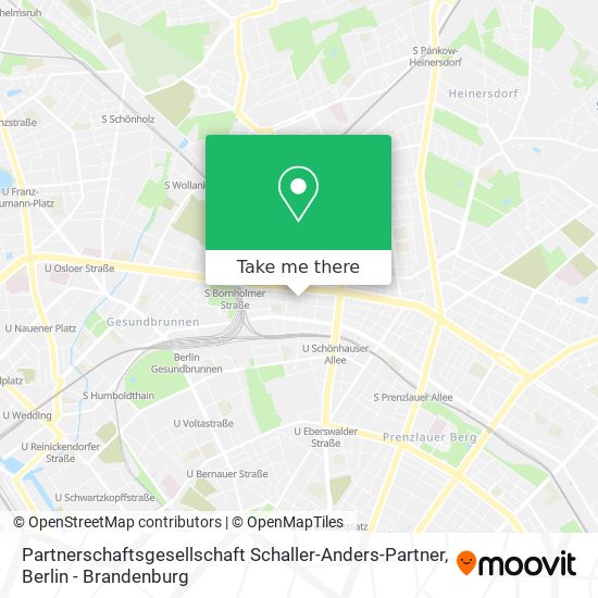 Partnerschaftsgesellschaft Schaller-Anders-Partner map