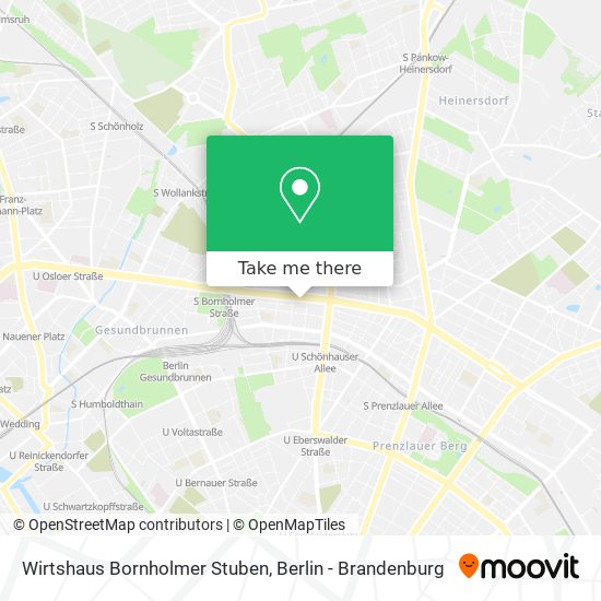 Wirtshaus Bornholmer Stuben map