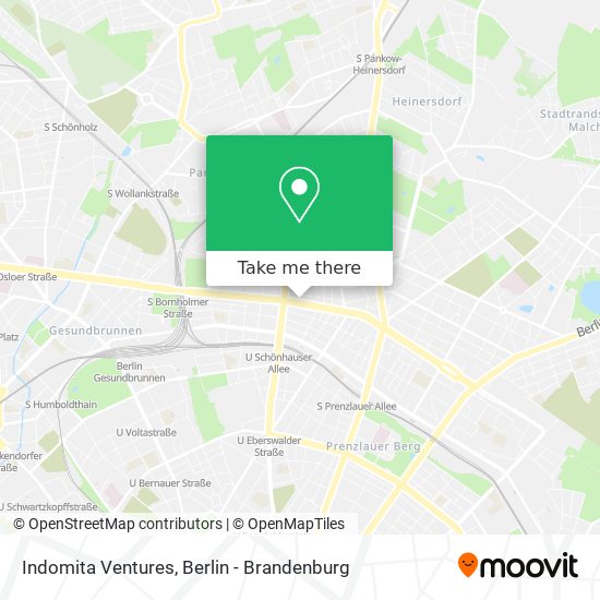 Indomita Ventures map