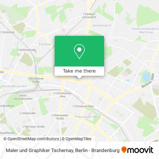 Maler und Graphiker Tschernay map