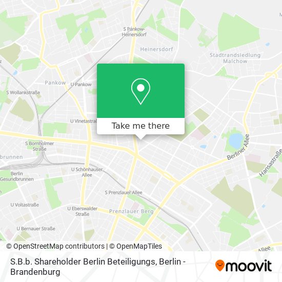 S.B.b. Shareholder Berlin Beteiligungs map