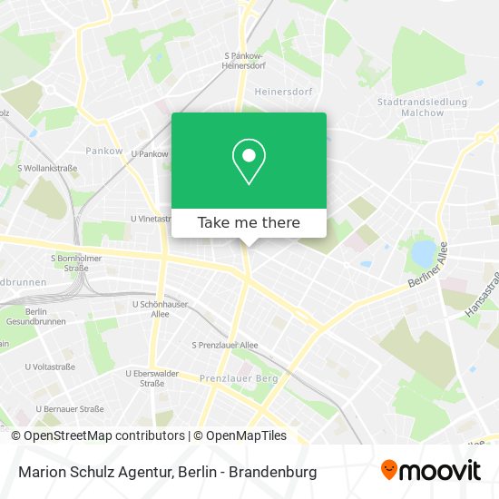 Marion Schulz Agentur map