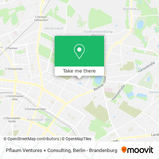 Карта Pflaum Ventures + Consulting