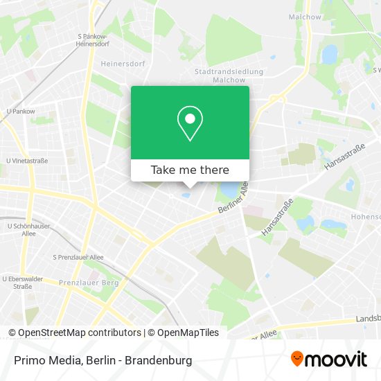 Primo Media map