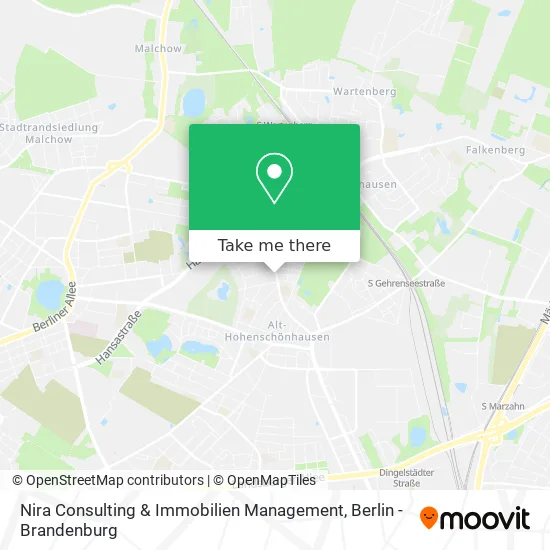 Карта Nira Consulting & Immobilien Management