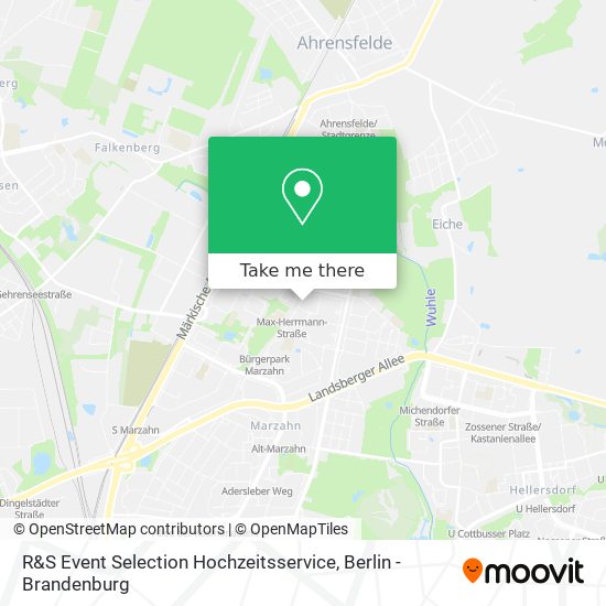 R&S Event Selection Hochzeitsservice map