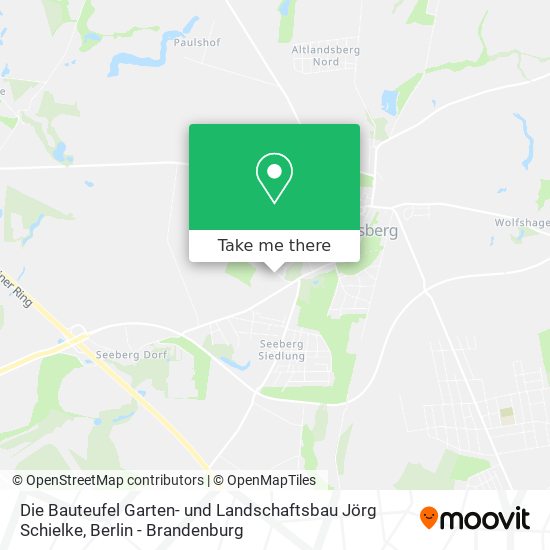 Die Bauteufel Garten- und Landschaftsbau Jörg Schielke map