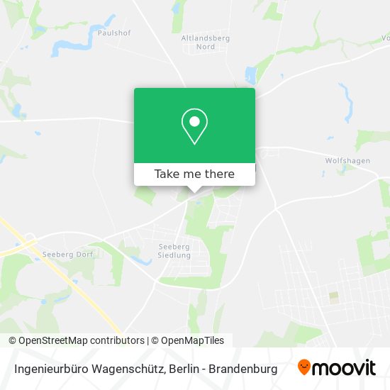 Ingenieurbüro Wagenschütz map