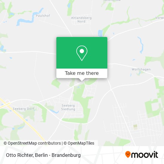Карта Otto Richter