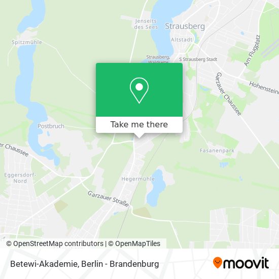 Betewi-Akademie map