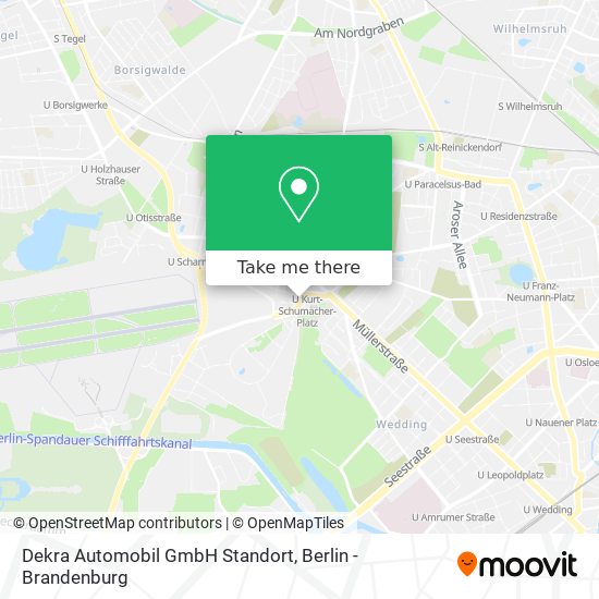 Dekra Automobil GmbH Standort map