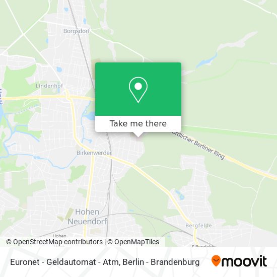 Euronet - Geldautomat - Atm map