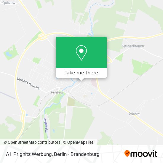 A1 Prignitz Werbung map