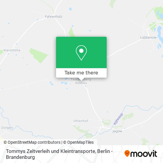 Tommys Zeltverleih und Kleintransporte map