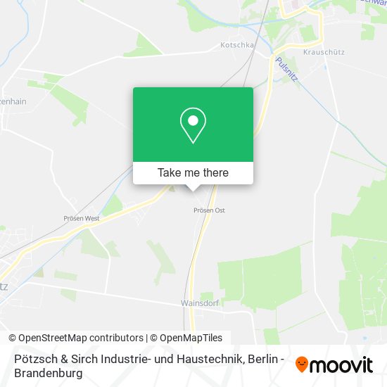 Pötzsch & Sirch Industrie- und Haustechnik map