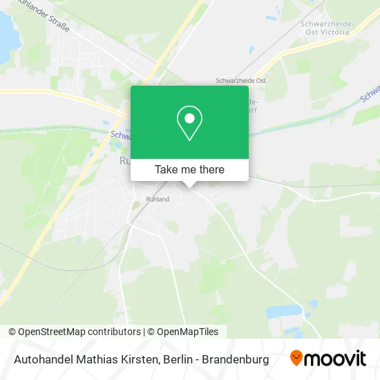Карта Autohandel Mathias Kirsten