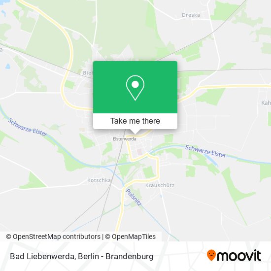 Bad Liebenwerda map