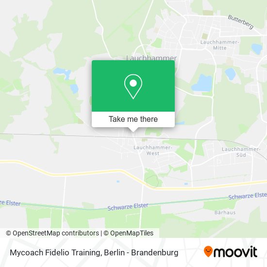 Mycoach Fidelio Training map