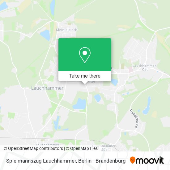 Spielmannszug Lauchhammer map