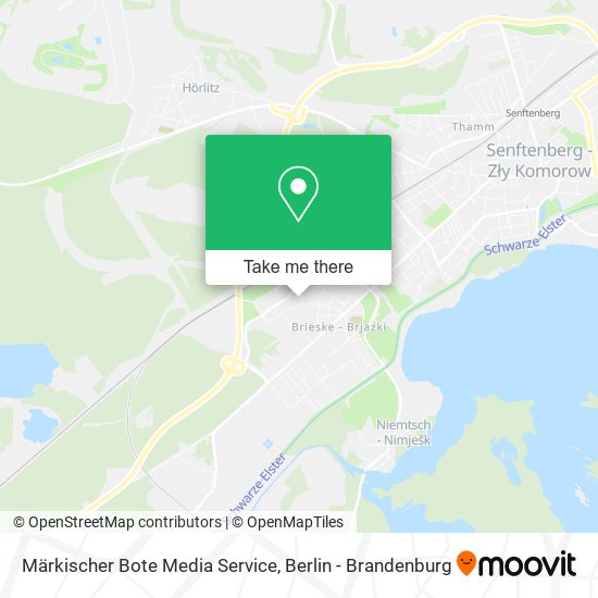 Märkischer Bote Media Service map