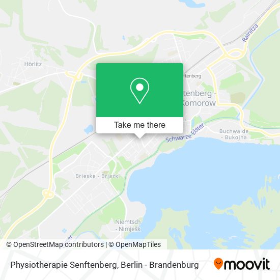 Physiotherapie Senftenberg map