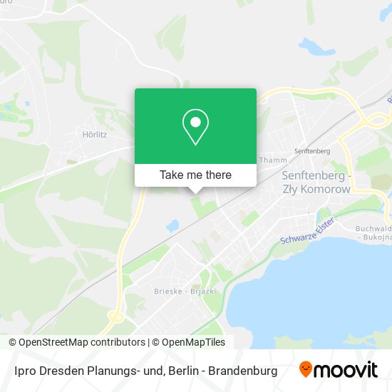 Ipro Dresden Planungs- und map