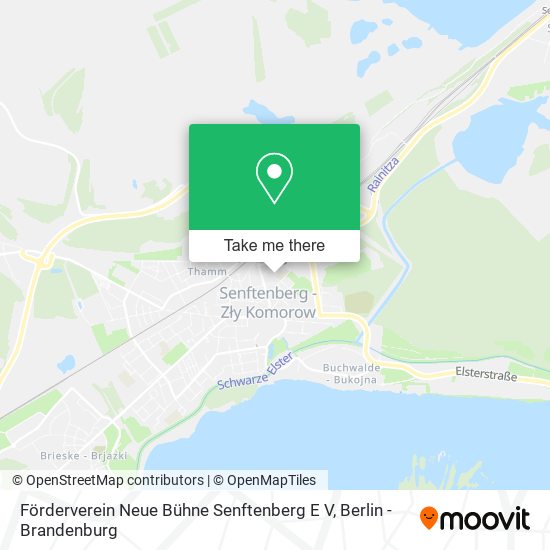 Карта Förderverein Neue Bühne Senftenberg E V