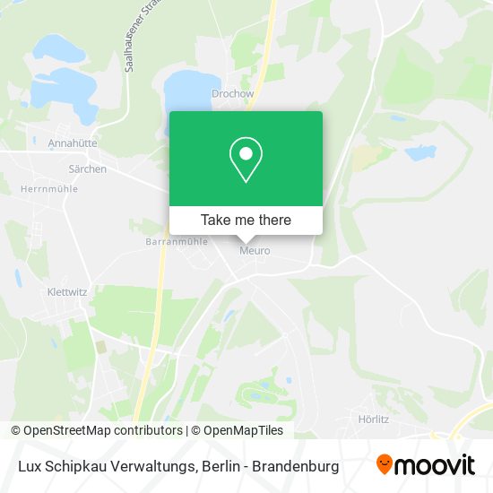 Lux Schipkau Verwaltungs map