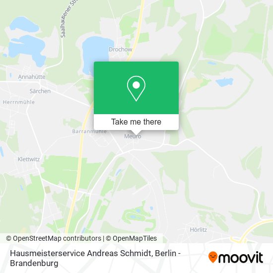 Hausmeisterservice Andreas Schmidt map