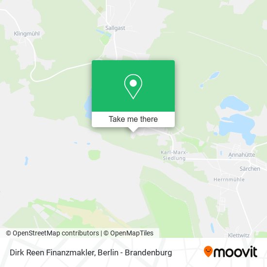 Dirk Reen Finanzmakler map