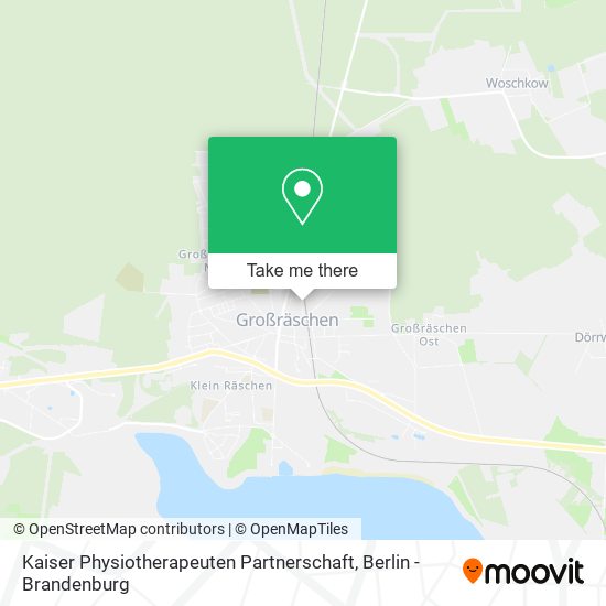 Kaiser Physiotherapeuten Partnerschaft map