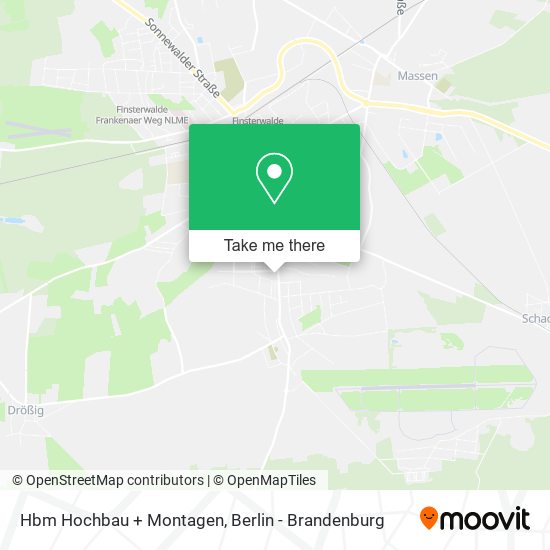 Hbm Hochbau + Montagen map
