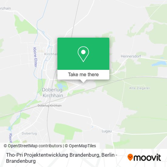 Tho-Pri Projektentwicklung Brandenburg map